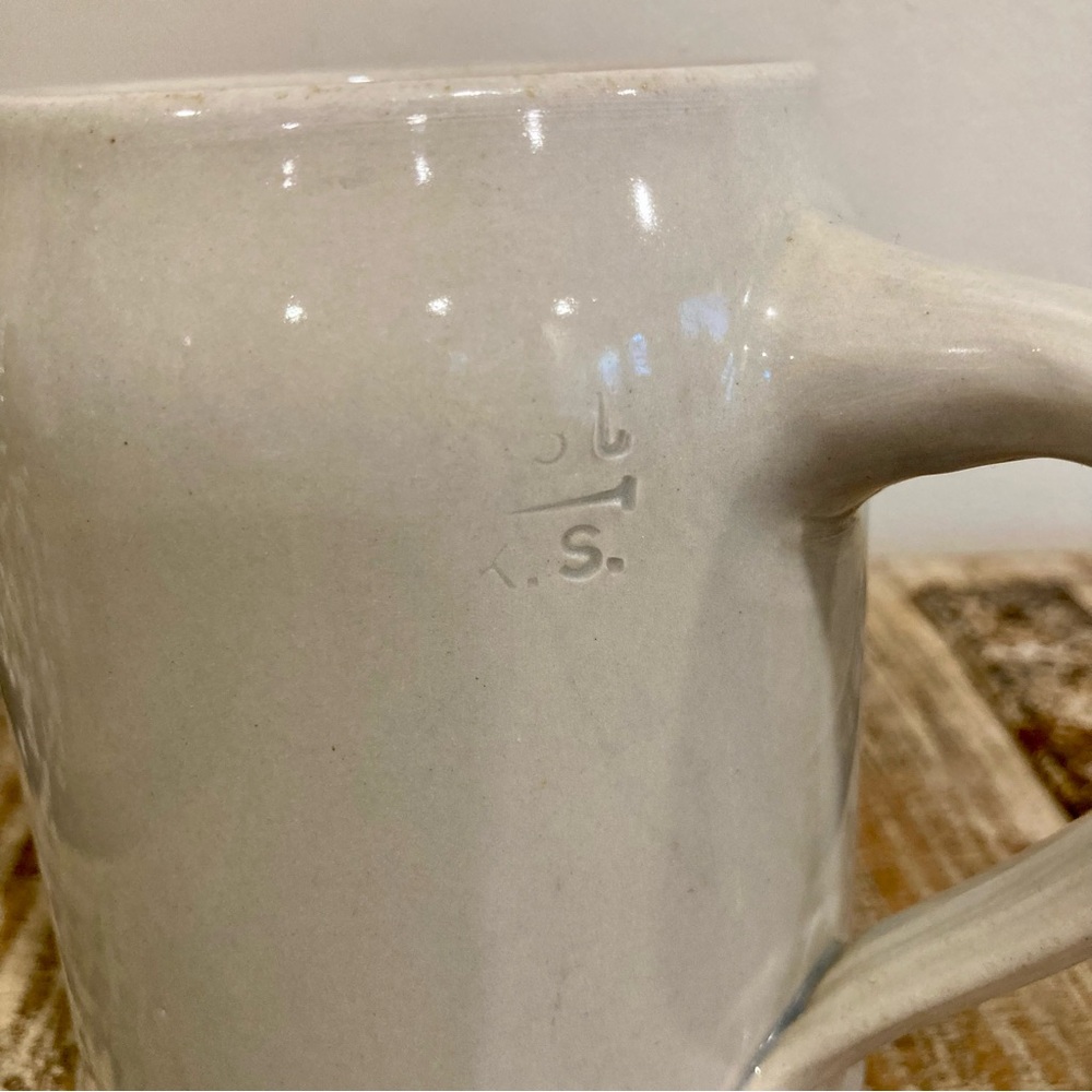 Vintage Lufthansa Stoneware Commemorative Beer Stein Houston - Frankfort 1985 - Picture 4 of 11